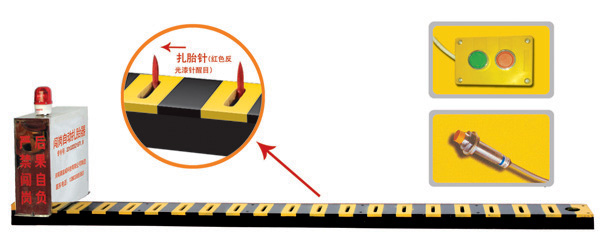 绩溪县V3嵌入式闯岗自动扎胎器/阻车器